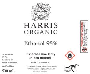 Ethanol 95%, perfece for mixers or CBD oil